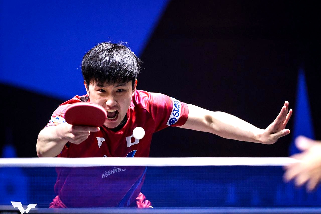 日本队轻取奥地利队,张本智和刷新纪录 日本队轻取奥地利队,张本智和刷新纪录