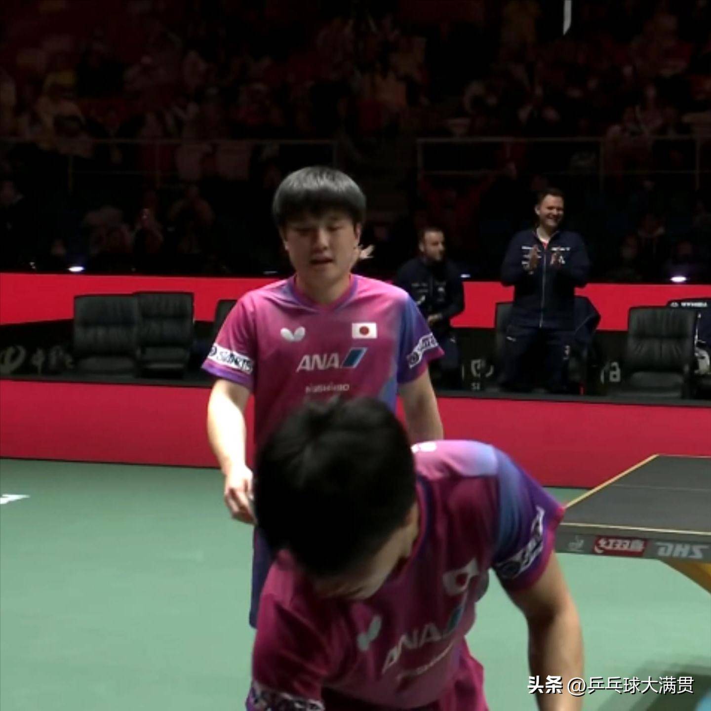 奥地利队鏖战法国队,张本智和刷新纪录 奥地利队鏖战法国队,张本智和刷新纪录